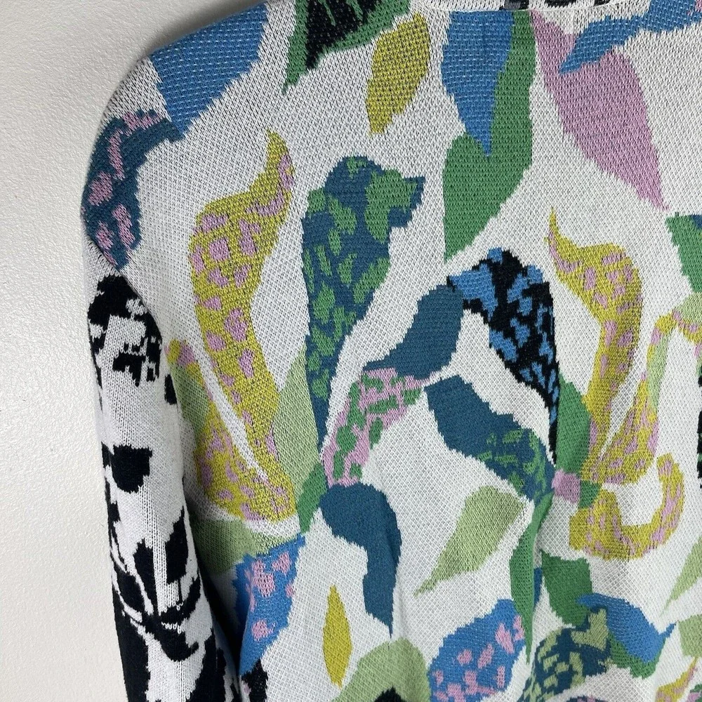 Anthropologie Maeve‎ Savannah Contrast Open Cardigan X-Small